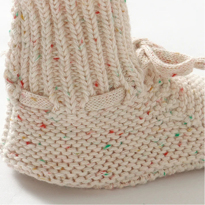Cozy Knit Infant First Booties