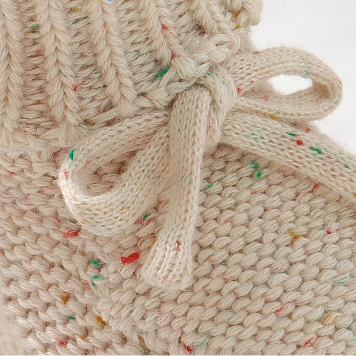 Cozy Knit Infant First Booties